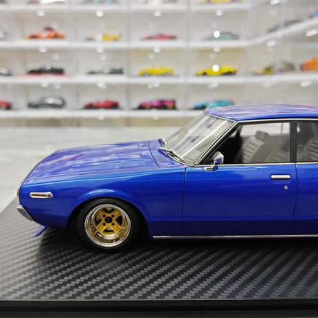 [Ignition] 1:18 Nissan 1972 Skyline 2000 GT-X GC110 Blue Model Car Resin