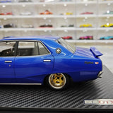 [Ignition] 1:18 Nissan 1972 Skyline 2000 GT-X GC110 blauw modelauto Hars
