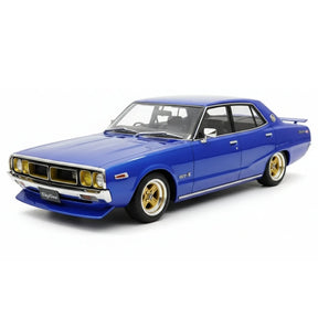 [Ignition] 1:18 Nissan 1972 Skyline 2000 GT-X GC110 blauw modelauto Hars