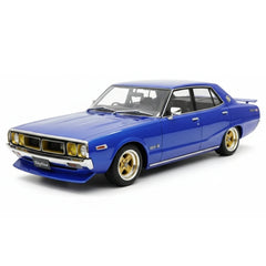 [Ignition] 1:18 Nissan 1972 Skyline 2000 GT-X GC110 blu modellino di auto resina