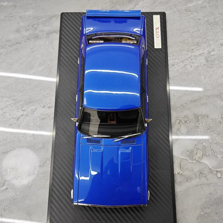 [Ignition] 1:18 Nissan 1972 Skyline 2000 GT-X GC110 Blue Model Car Resin