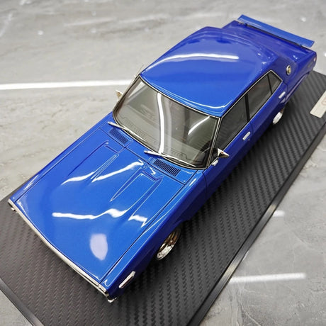 [Ignition] 1:18 Nissan 1972 Skyline 2000 GT-X GC110 Blue Model Car Resin