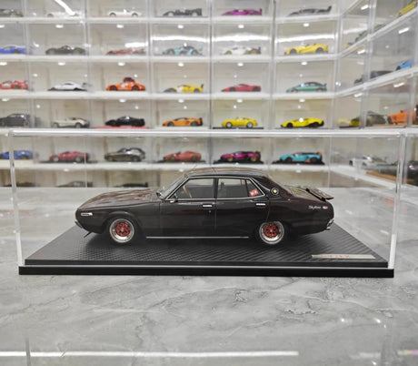[Ignition] 1:18 Nissan 1972 Skyline 2000 GT-X GC110 Purple Model Car Resin
