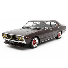 [Ignition] 1:18 Nissan 1972 Skyline 2000 GT-X GC110 viola modellino di auto resina