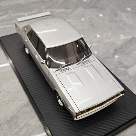 [Ignition] 1:18 Nissan 1972 Skyline 2000 GT-X GC110 Silver Model Car Resin