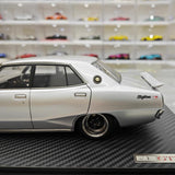 [Ignition] 1:18 Nissan 1972 Skyline 2000 GT-X GC110 Silver Model Car Resin