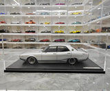[Ignition] 1:18 Nissan 1972 Skyline 2000 GT-X GC110 Silver Model Car Resin