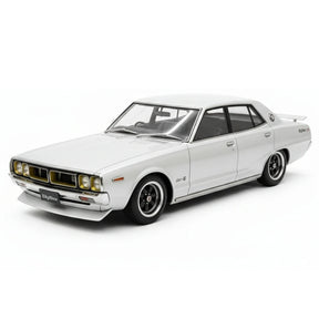 [Ignition] 1:18 Nissan 1972 Skyline 2000 GT-X GC110 Silver Model Car Resin