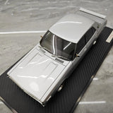 [Ignition] 1:18 Nissan 1972 Skyline 2000 GT-X GC110 Silver Model Car Resin