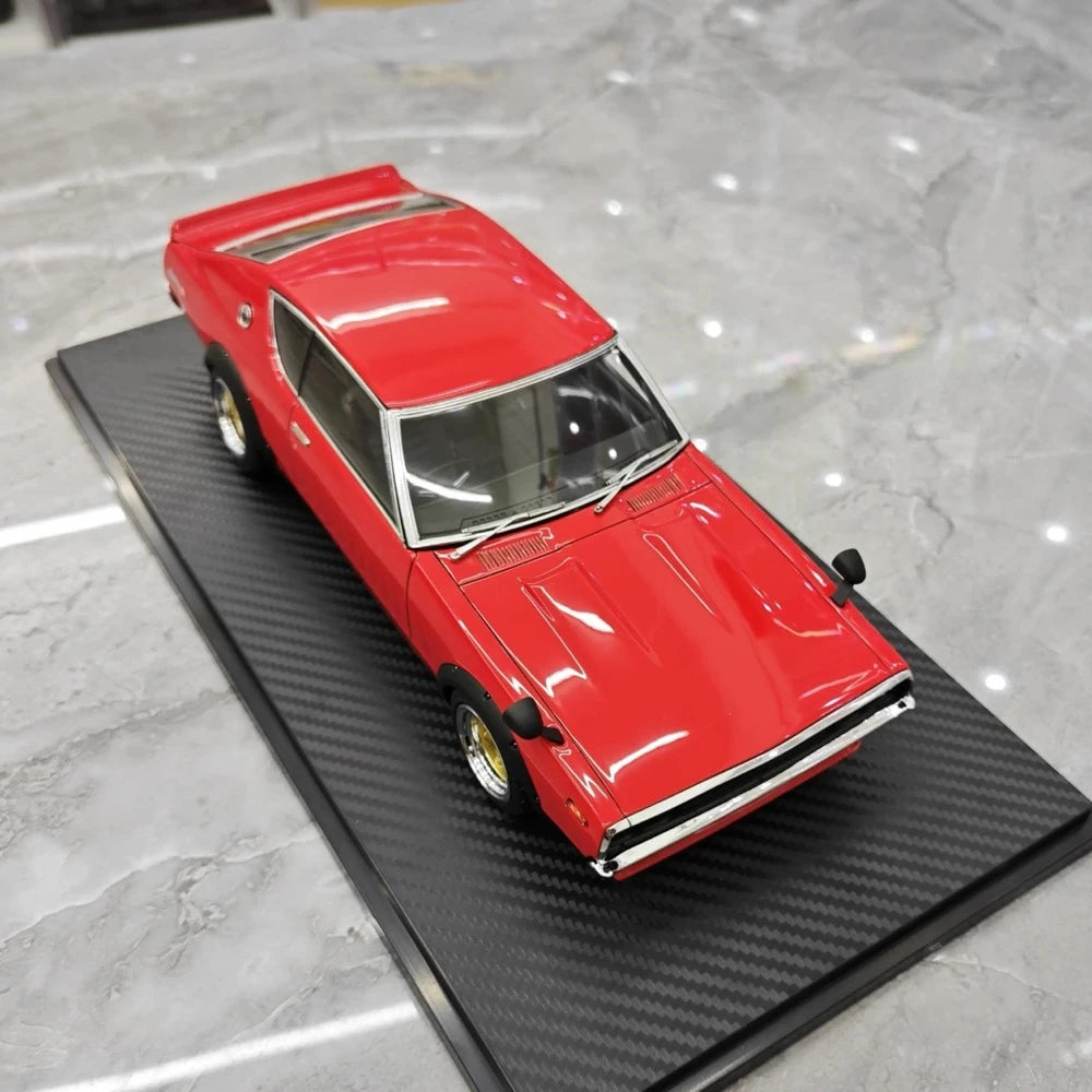 [Ignition] 1:18 Nissan 1973 Skyline 2000 GT-R KPGC110 Red Model Car Resin