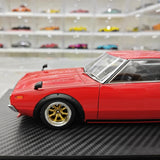 [Ignition] 1:18 Nissan 1973 Skyline 2000 GT-R KPGC110 Red Model Car Resin