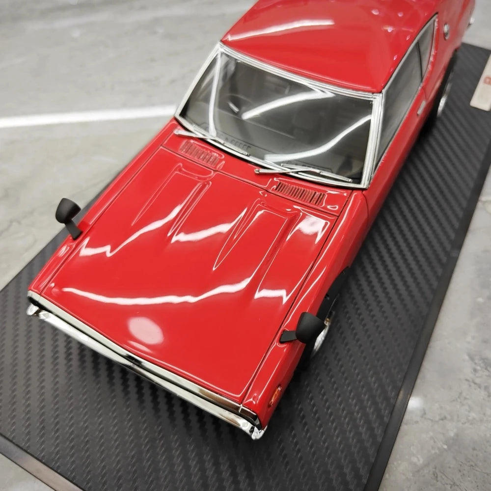 [Ignition] 1:18 Nissan 1973 Skyline 2000 GT-R KPGC110 Red Model Car Resin