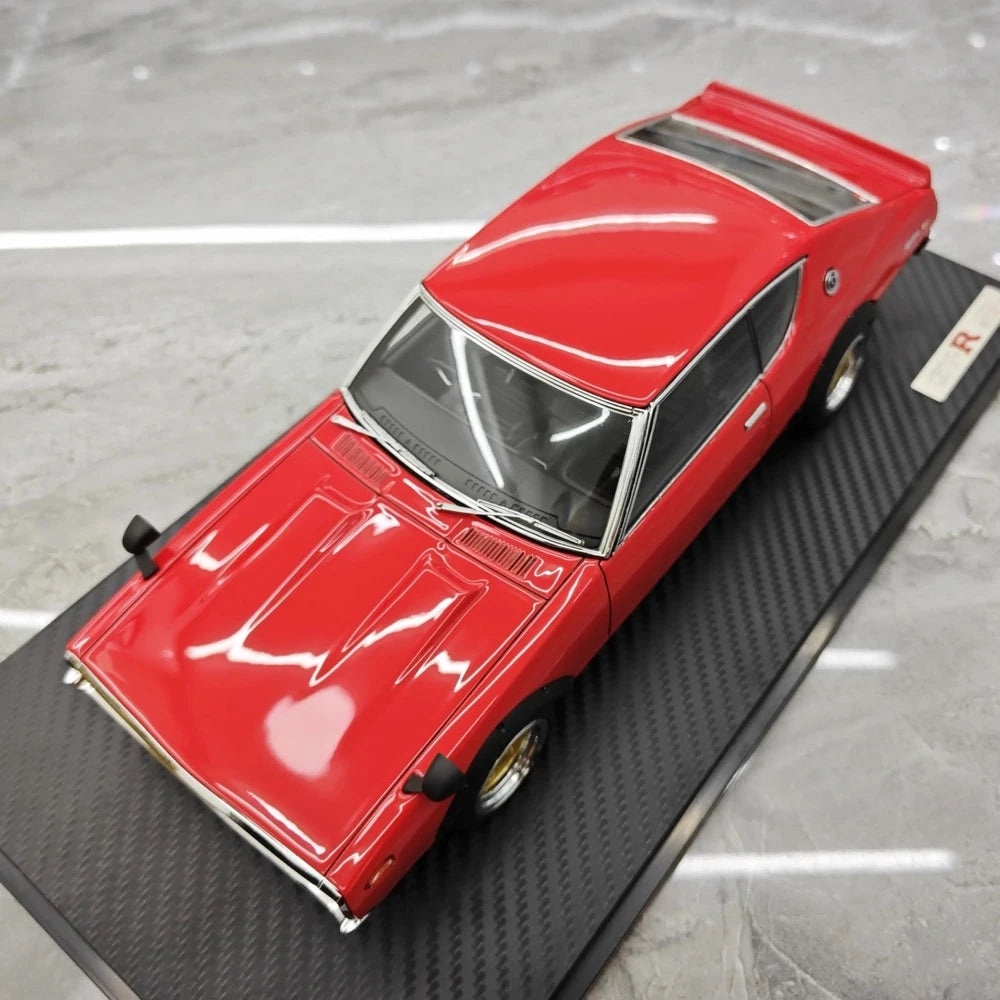 [Ignition] 1:18 Nissan 1973 Skyline 2000 GT-R KPGC110 Red Model Car Resin