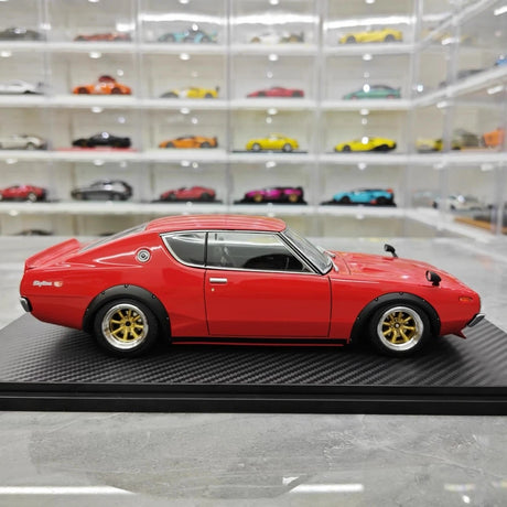 [Ignition] 1:18 Nissan 1973 Skyline 2000 GT-R KPGC110 Red Model Car Resin