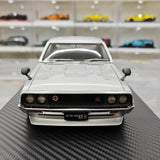 [Ignition] 1:18 Nissan 1973 Skyline 2000 GT-R KPGC110 Silver Model Car Resin