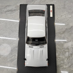 [Ignition] 1:18 Nissan 1973 Skyline 2000 GT-R KPGC110 Silver Model Car Resin