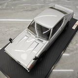 [Ignition] 1:18 Nissan 1973 Skyline 2000 GT-R KPGC110 Silver Model Car Resin