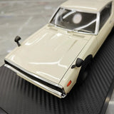 [Ignition] 1:18 Nissan 1973 Skyline 2000 GT-R KPGC110 White Model Car Resin