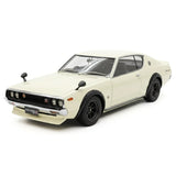 [Ignition] 1:18 Nissan 1973 Skyline 2000 GT-R KPGC110 White Model Car Resin