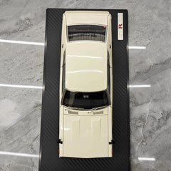 [Ignition] 1:18 Nissan 1973 Skyline 2000 GT-R KPGC110 White Model Car Resin