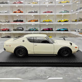 [Ignition] 1:18 Nissan 1973 Skyline 2000 GT-R KPGC110 White Model Car Resin