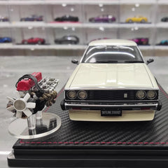 [Ignition] 1:18 Nissan 1977 Skyline 2000 GT ES C210 ホワイト モデルカー レジン