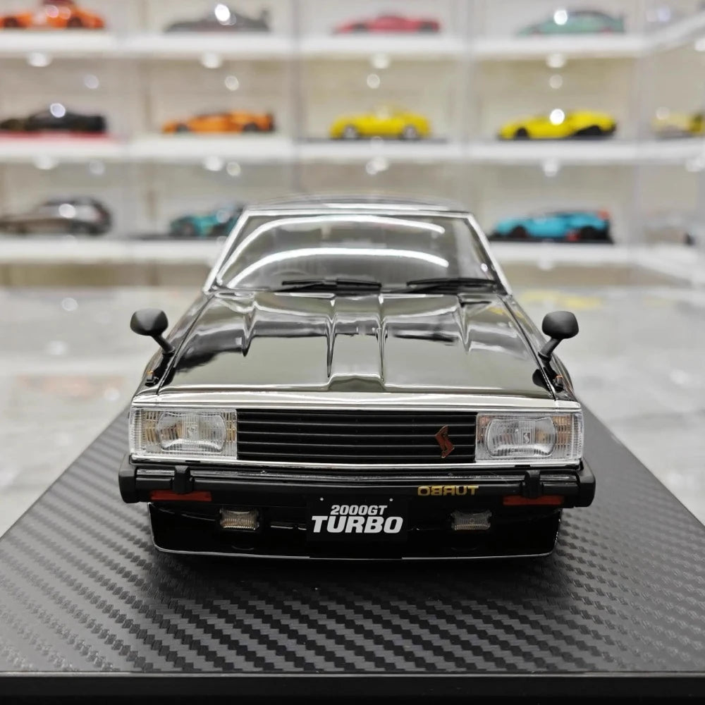 [Ignition] 1:18 Nissan 1978 Skyline 2000GT Turbo C211 zwart modelauto Hars