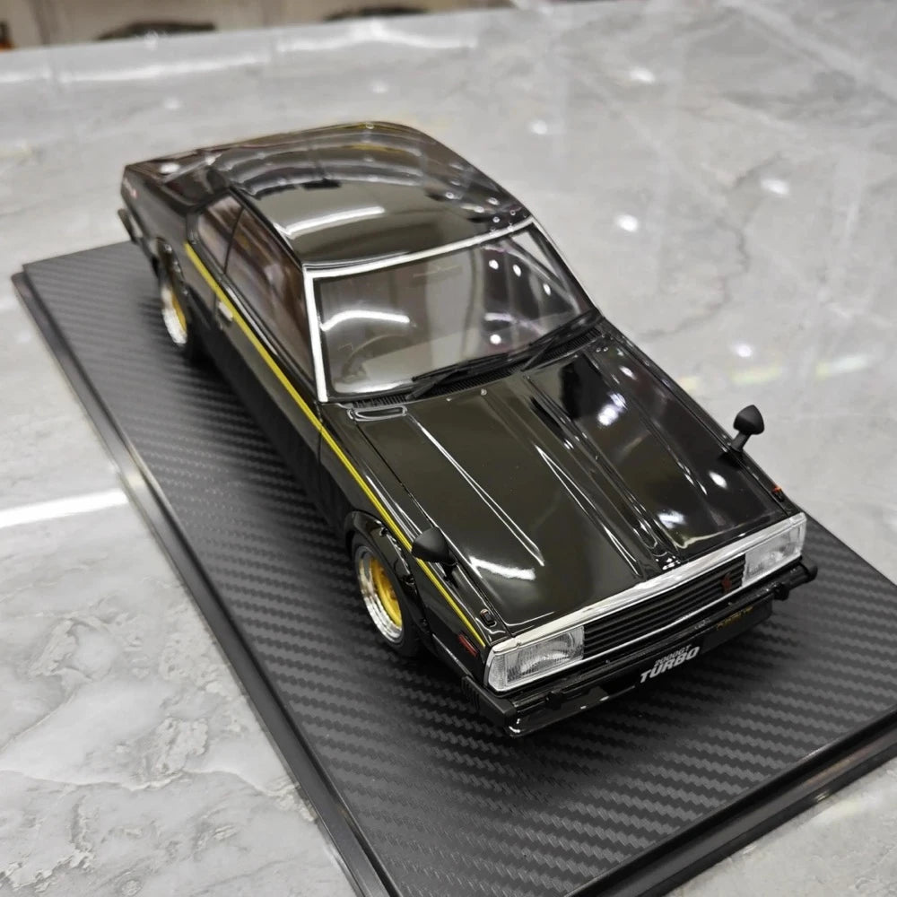 [Ignition] 1:18 Nissan 1978 Skyline 2000GT Turbo C211 zwart modelauto Hars
