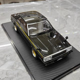 [Ignition] 1:18 Nissan 1978 Skyline 2000GT Turbo C211 zwart modelauto Hars