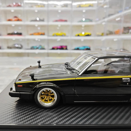 [Ignition] 1:18 Nissan 1978 Skyline 2000GT Turbo C211 Black Model Car Resin