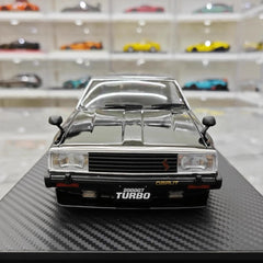 [Ignition] 1:18 Nissan 1978 Skyline 2000GT Turbo C211 nero modellino di auto resina