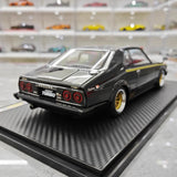 [Ignition] 1:18 Nissan 1978 Skyline 2000GT Turbo C211 zwart modelauto Hars
