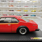 [Ignition] 1:18 Nissan 1978 Skyline 2000GT Turbo C211 Red Model Car Resin