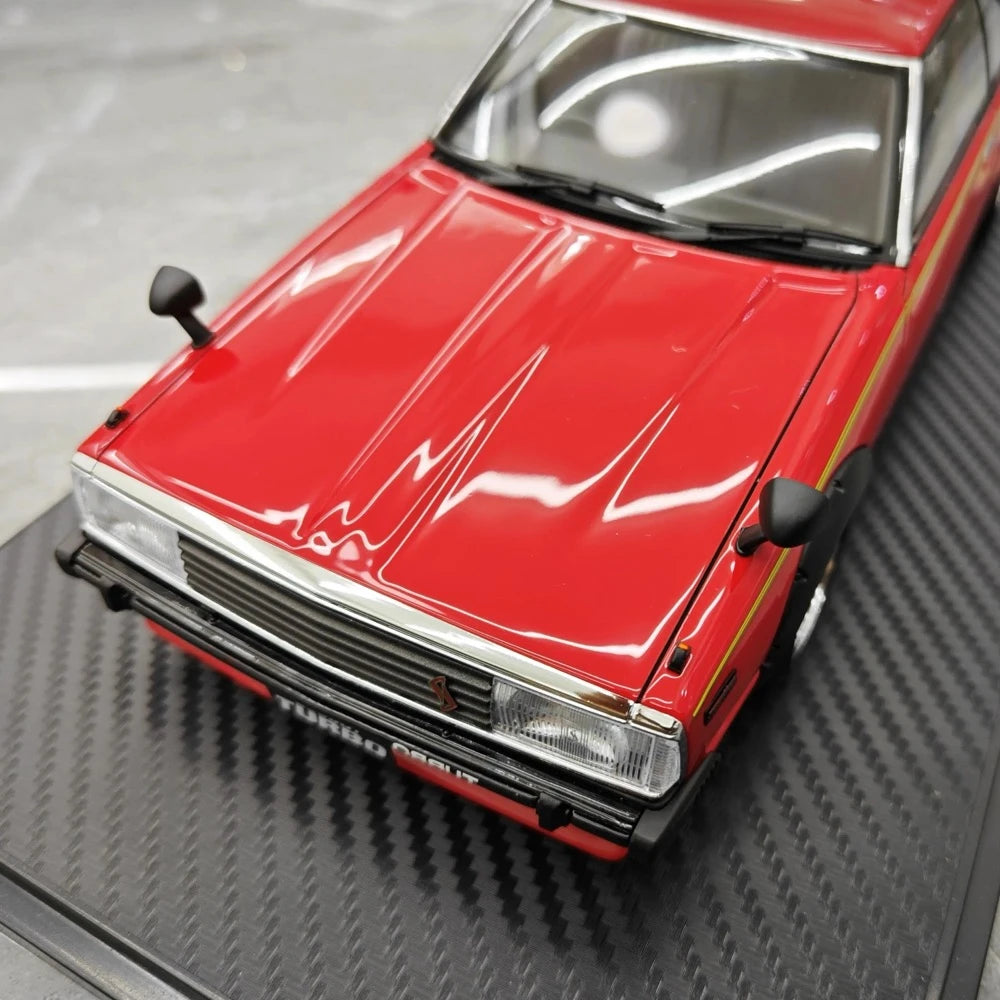[Ignition] 1:18 Nissan 1978 Skyline 2000GT Turbo C211 Red Model Car Resin