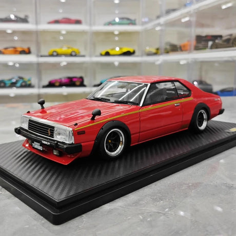 [Ignition] 1:18 Nissan 1978 Skyline 2000GT Turbo C211 Red Model Car Resin