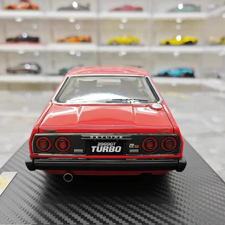 [Ignition] 1:18 Nissan 1978 Skyline 2000GT Turbo C211 Red Model Car Resin