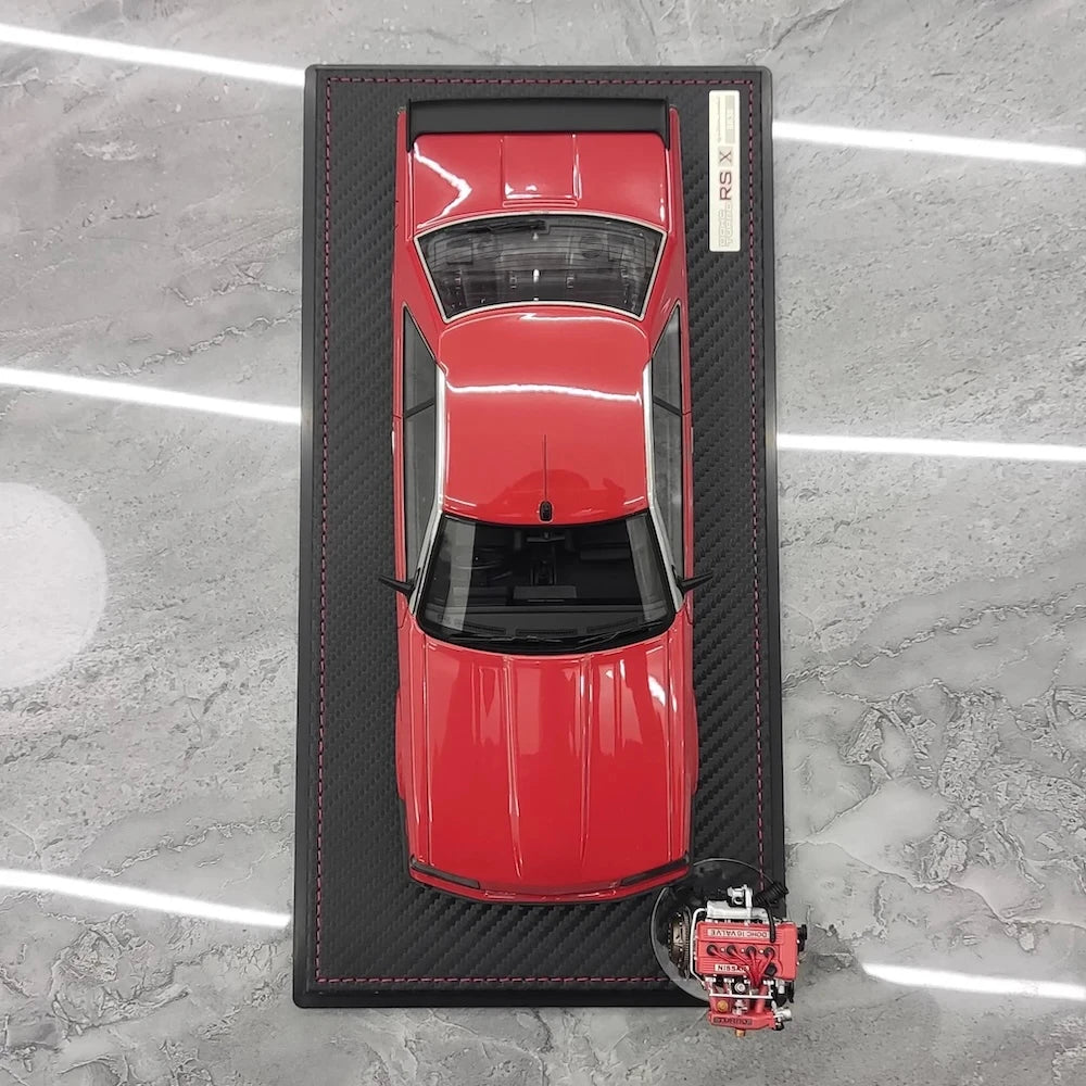 [Ignition] 1:18 Nissan 1981 Skyline DR30 Turbo RS Red Model Car Resin