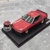[Ignition] 1:18 Nissan 1981 Skyline DR30 Turbo RS Red Model Car Resin
