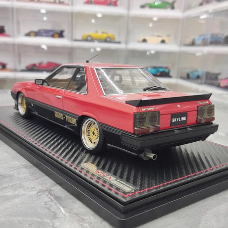 [Ignition] 1:18 Nissan 1981 Skyline DR30 Turbo RS Red Model Car Resin
