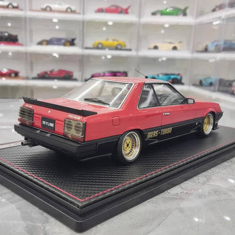 [Ignition] 1:18 Nissan 1981 Skyline DR30 Turbo RS Red Model Car Resin