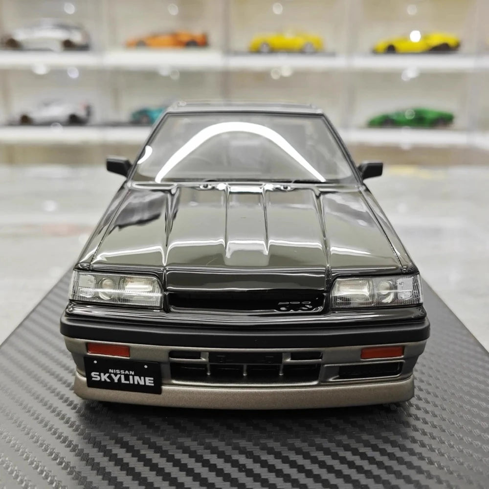 [Ignition] 1:18 Nissan 1985 Skyline GTS R31 Black Model Car Resin