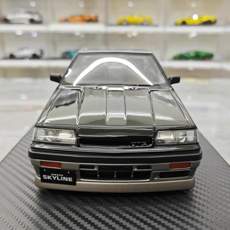 [Ignition] 1:18 Nissan 1985 Skyline GTS R31 Black Model Car Resin