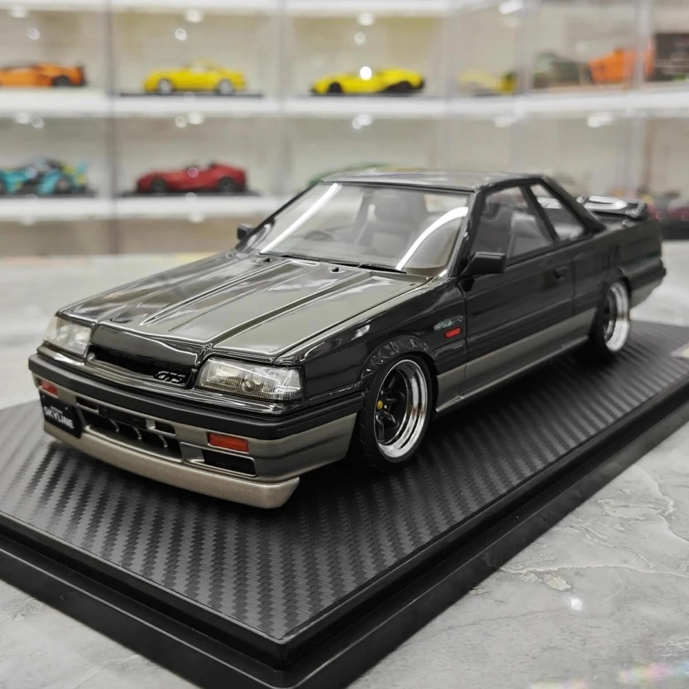 [Ignition] 1:18 Nissan 1985 Skyline GTS R31 Black Model Car Resin