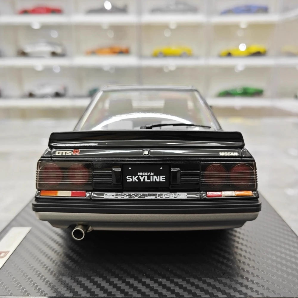 [Ignition] 1:18 Nissan 1985 Skyline GTS R31 Black Model Car Resin