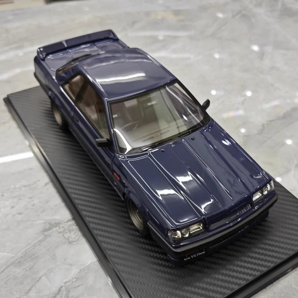 [Ignition] 1:18 Nissan 1985 Skyline GTS R31 Blue Model Car Resin