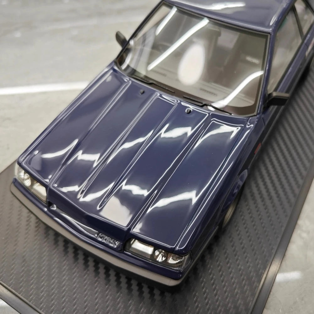 [Ignition] 1:18 Nissan 1985 Skyline GTS R31 blu modellino di auto resina