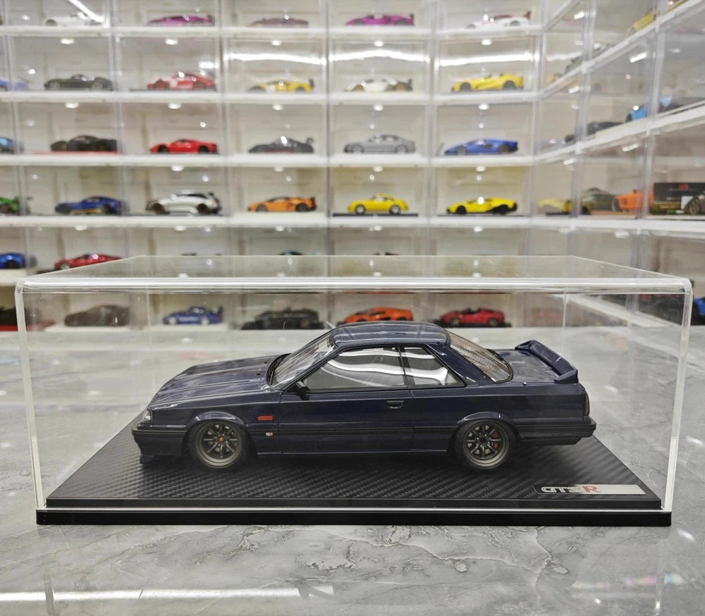 [Ignition] 1:18 Nissan 1985 Skyline GTS R31 blu modellino di auto resina
