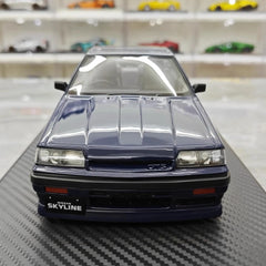 [Ignition] 1:18 Nissan 1985 Skyline GTS R31 blu modellino di auto resina