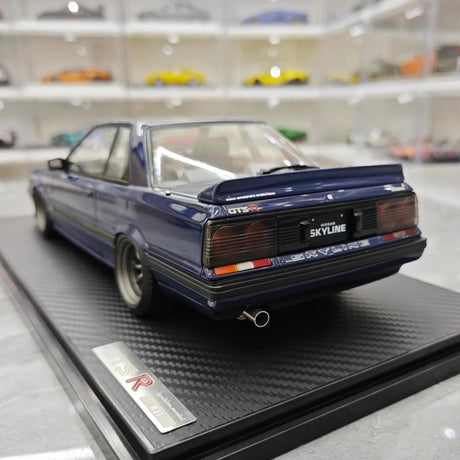 [Ignition] 1:18 Nissan 1985 Skyline GTS R31 Blue Model Car Resin