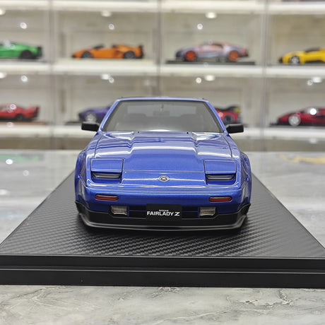 Ignition Nissan 1986 Fairlady Z 300ZR Z31 Blue 1:18 – samlarresinmodellresin